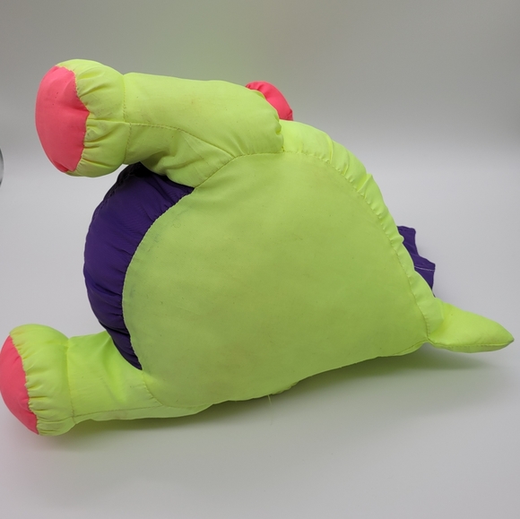 VINTAGE | Stuffins Puffalump dragon stuffie stuffed toy 13" - Picture 5 of 5
